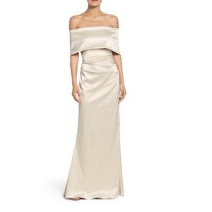 VINCE CAMUTO CHAMPAGNE GOWN